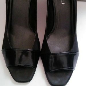 Dressy Van Eli open toe pump 12M